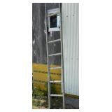 Extension ladder partial piece