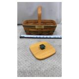 Longaberger 1990 Christmas Gingerbread Basket And