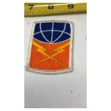 160th Signal Brigade embroidered patch,