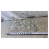 Pyrex round-bottom boiling flasks (also known as