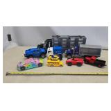 Toy trucks ,cars