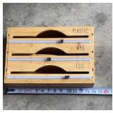 Bamboo 3-in-1 wrap organizer