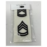 US Army Sergeant First Class (E-7) subdued black