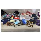Shower Curtains nib, Scarf, Crown Royal Bag,