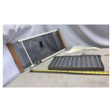Galvanized Foundation Vent, Adjustable Window