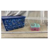Tote w/ lid, organizers and more