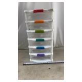 Bella stacked storage drawers