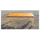 Coffee table 49x25x19