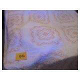 VTG NICE HAND SEWN EMBROIDERY QUILT