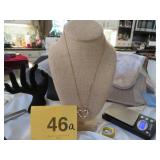 18KT GOLD PLATED HEART NECKLACE
