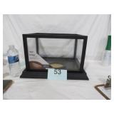 FOOTBALL DISPLAY CASE