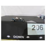JOHNNY LIGHTNING TOPPER REDLINE BLUE DRAGSTER