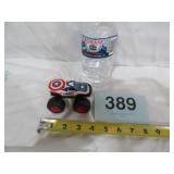 HOT WHEELS CAPTAIN AMERICA 1/64 MONSTER TRUCK