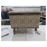 VINTAGE REDMON SEWING BOX STOOL