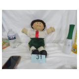 1985 CABBAGE PATCH WORLD TRAVELER, ORG CLOTHES