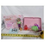 FISHER PRICE DOLL & CLOTHES