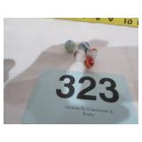 VTG GLASS SWIRL MARBLES