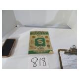 1979 The Story Of Money Comic