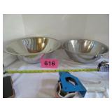Stackable Stainless Bowls Large