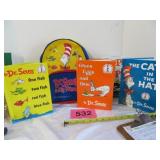 Dr. Seuss Bookbag And Books