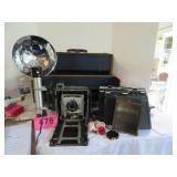 Vtg Graflex Crown Speed Graphio Range Finder 4X5