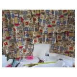 60S Lots Patriotic Revolutionary War Curtains (Can