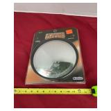 New Convex 8 1/2 inch Stainless Steel with L