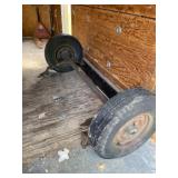 Trailer Axle with Two 7.50 -16 LT Tires , 72 Foot