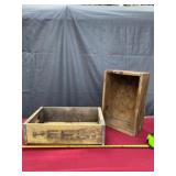 Pepsi and USMC Wood Crates