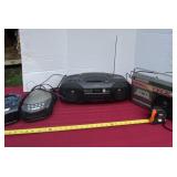 Sony, General Electric Radios with Alarm Clocks