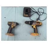 DeWalt Impact Driver and Cordless Drill with