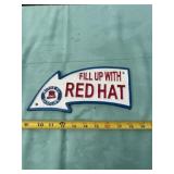 Cast Iron Red Hat Motor Oil Plaque