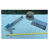 Spool of Wire, Caulking Gun, Brass Flaring Tool