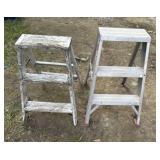 2 Small Step Ladders