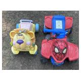 Marvel Spiderman Battery Riding Toy and and Fisher