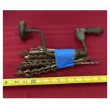 Hand Drill with Drill Bits