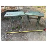 2 Small Bench Seats