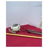 Solar Cow Wind Chime New