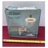 New in Box Led Smart Fan Light with Remote