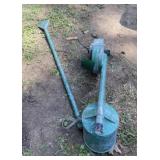 Vintage Hand Crank Rotary Duster