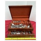 McGraw Silverware, Wood Box in Bad Shape