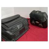 Saddlemen Leather Motorcycle Bag and Targum Carry