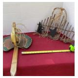 Wood Turkey Stake and Halloween Decor