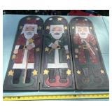 Wooden Christmas Painted Decor