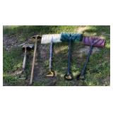 Snow and Metal Shovels
