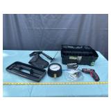 Plastic Tool Box with Small Shovel and Hyper