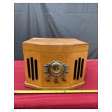 Classic Record Player with Radio