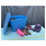 Tote Full of Womens Shoes
