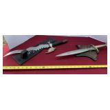 Defender and Pakistan Fantasy Display Daggers
