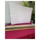 New in Box 54 w x 72 l White Vinyl Blind